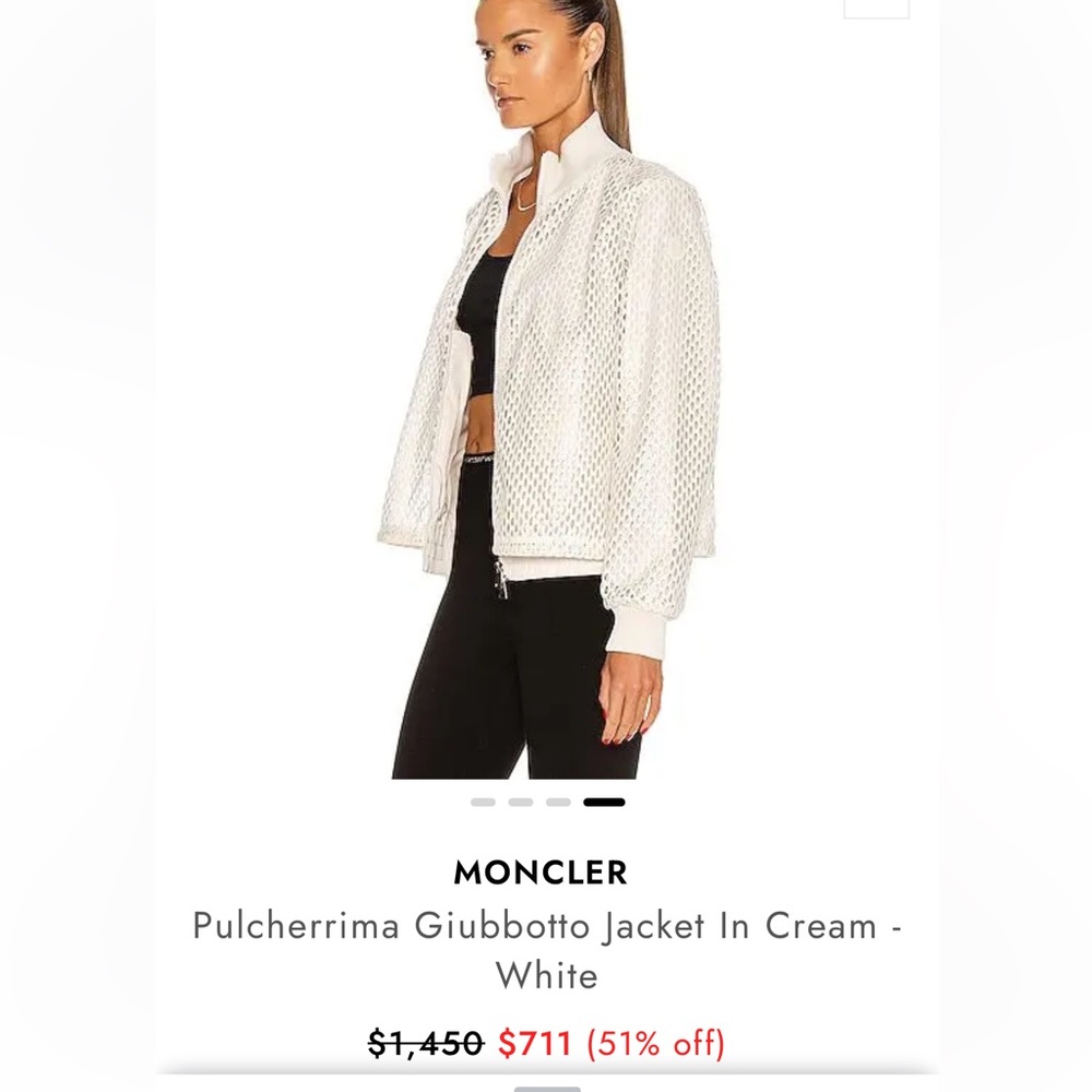Moncler white Jacket - Picture 4 of 8